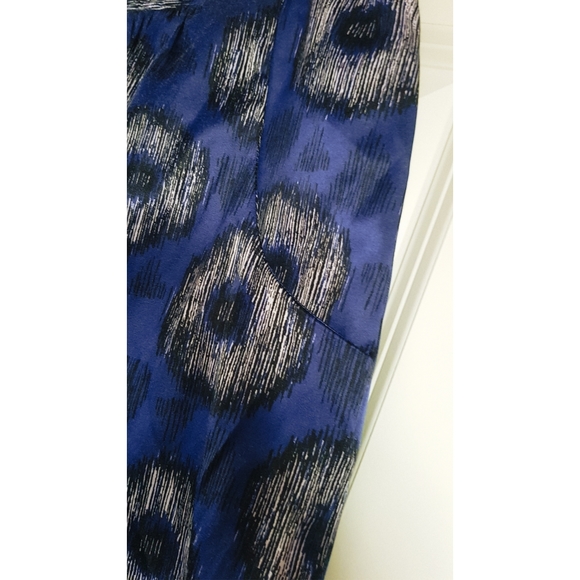 Purple Print George Skirt - Picture 2 of 3